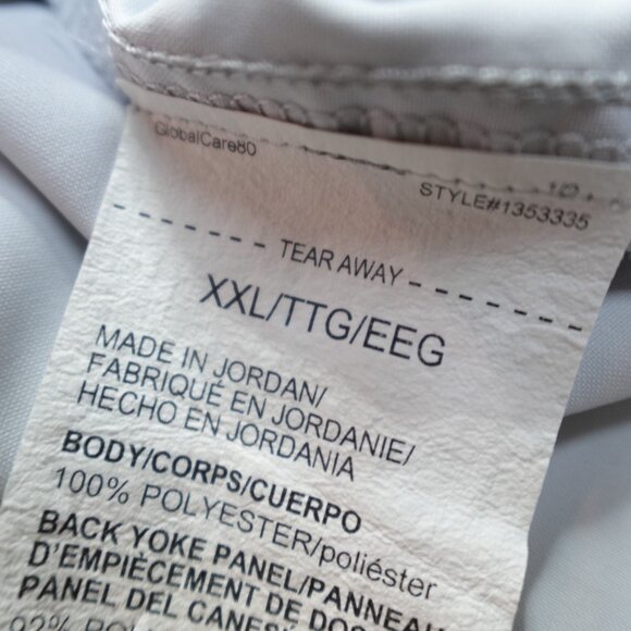 Under Armour Mens Shirt 2XL Gray Light Solid Short Sleeve Performance Pocket - Picture 7 of 11